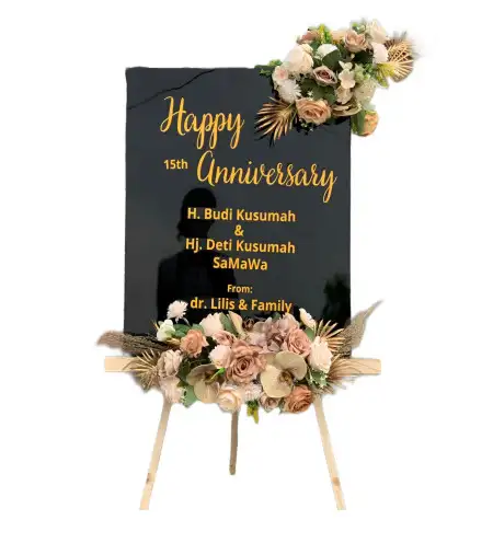 Papan Bunga Akrilik Pagerandong